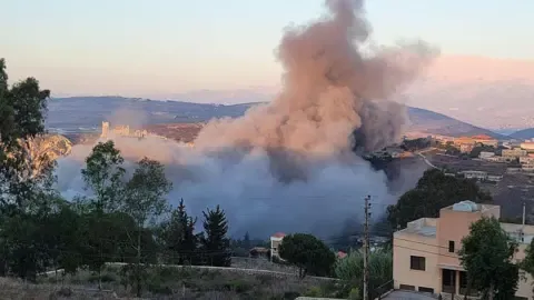 Israeli Air Strikes Target South Lebanon