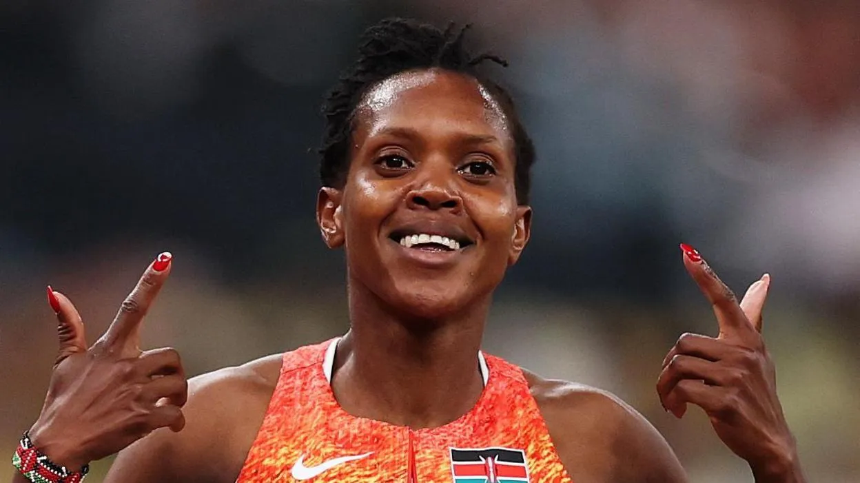 The Kenyan star wins record-breaking fourth world 1500m title